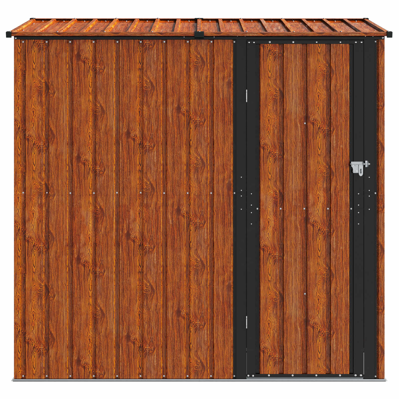 Vrtne šupe Smeđa 203,5 x 73 x 200 cm Metal
