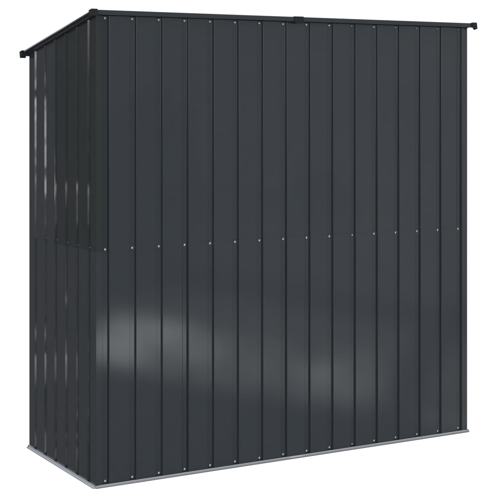 Vrtne šupe Antracit 203 x 85,5 x 200 cm Metal