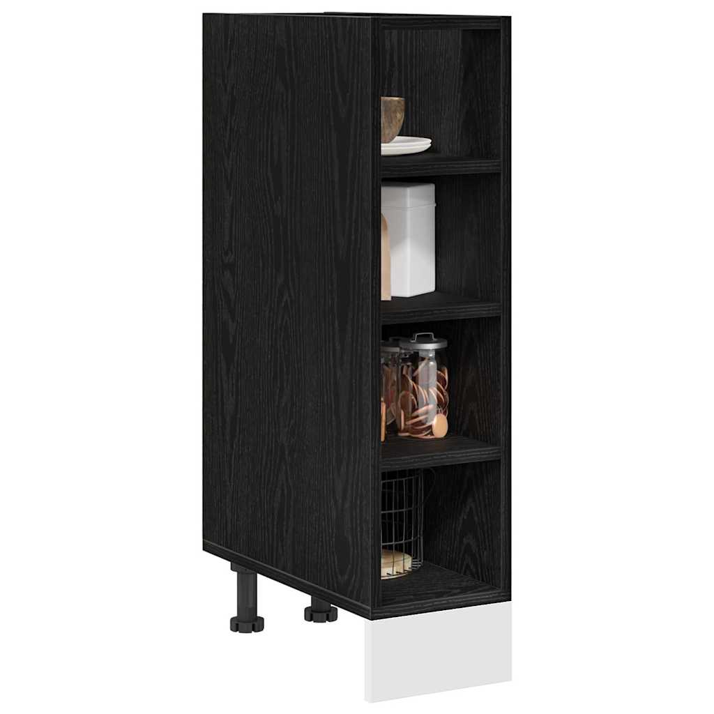 Kuhinjska baza ormarića Crni hrast 20 x 44,5 x 81,5 cm