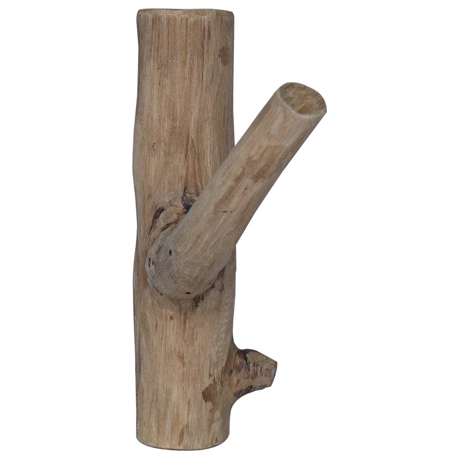 Kuka Smeđa 4 x 4 x 14 cm Čvrsto drvo iz reciklaže