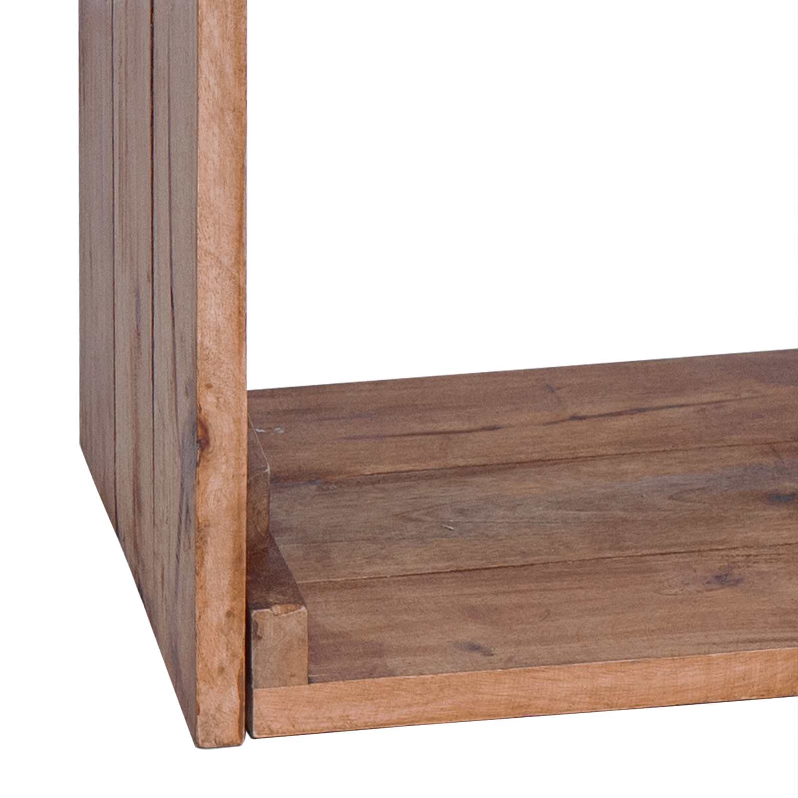 Noćni ormarić Smeđa 63 x 30 x 79 cm Čvrsto mahagonijsko drvo