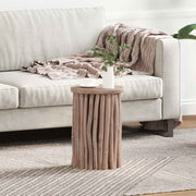 Stolica Prirodna 30 x 30 x 45 cm Čvrsto teak drvo
