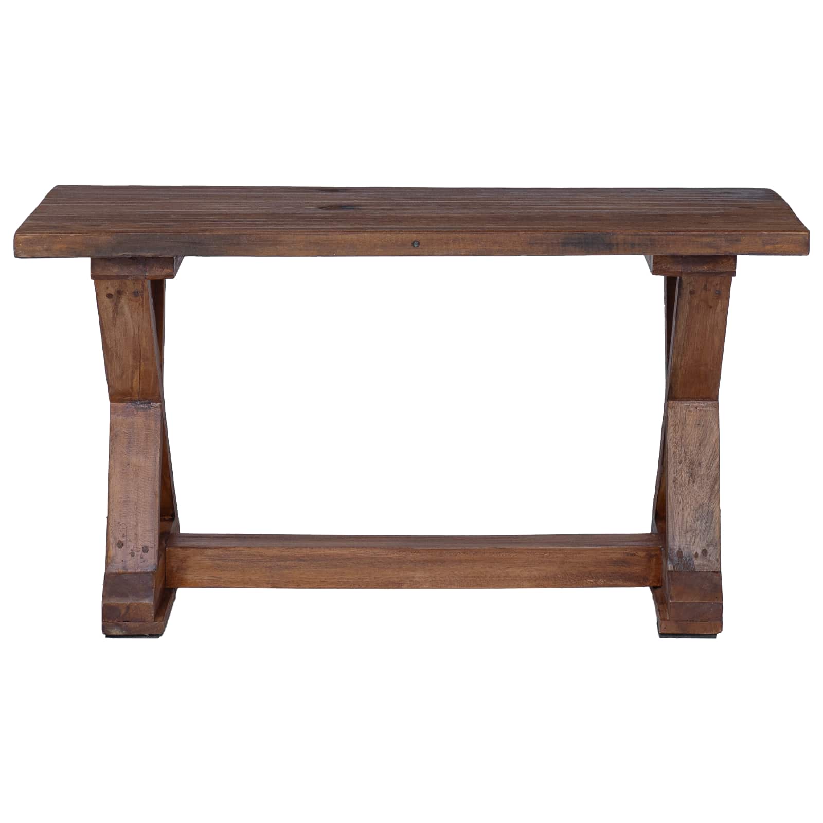 klupa Prirodna 85 x 35 x 46 cm Čvrsto drvo iz reciklaže