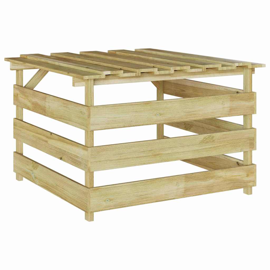Garaža za kosilicu Smeđa 84 x 80 x 56 cm