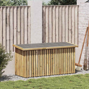 Kutija za spremanje u vrtu Prirodna 119 x 44 x 58,5 cm