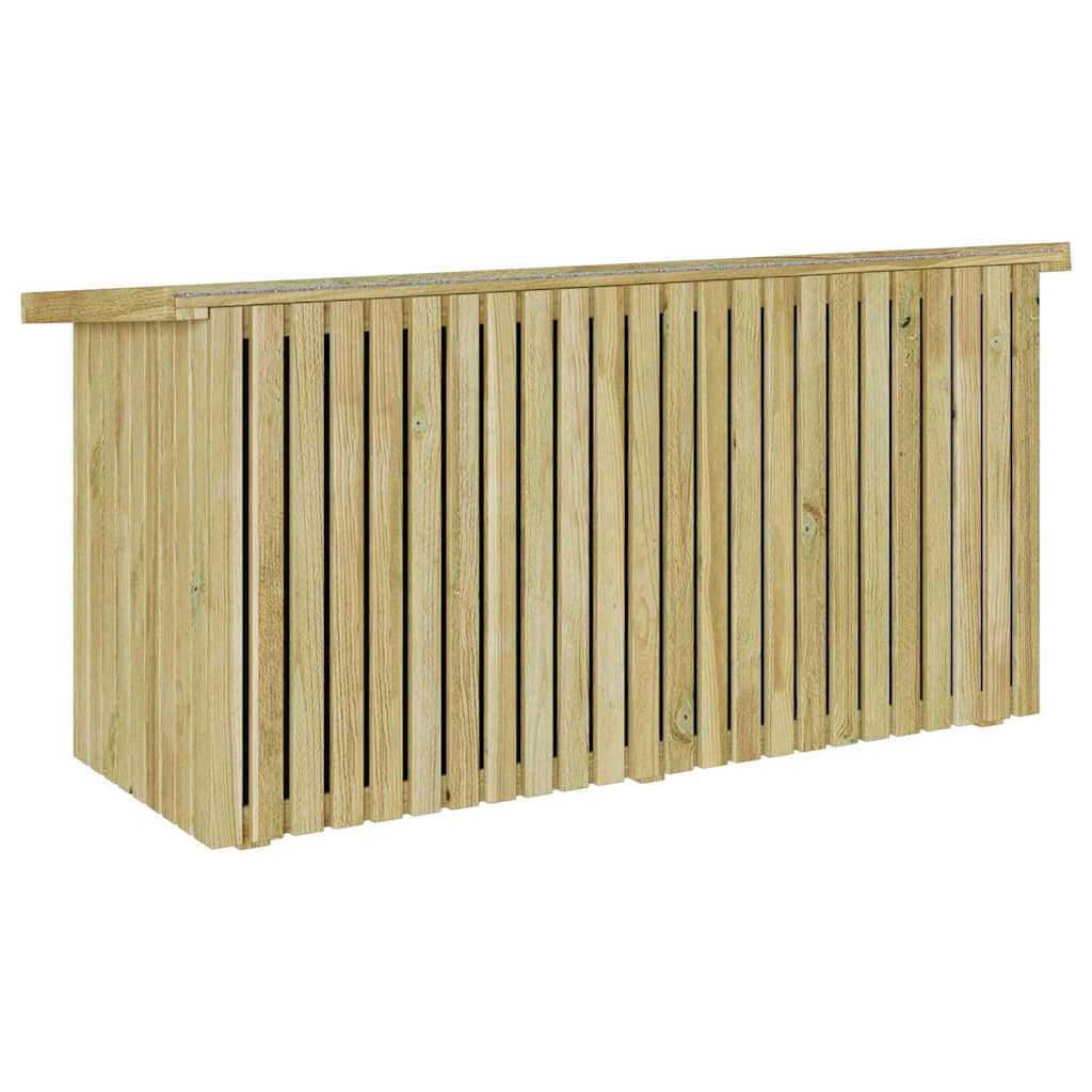 Kutija za spremanje u vrtu Prirodna 119 x 44 x 58,5 cm