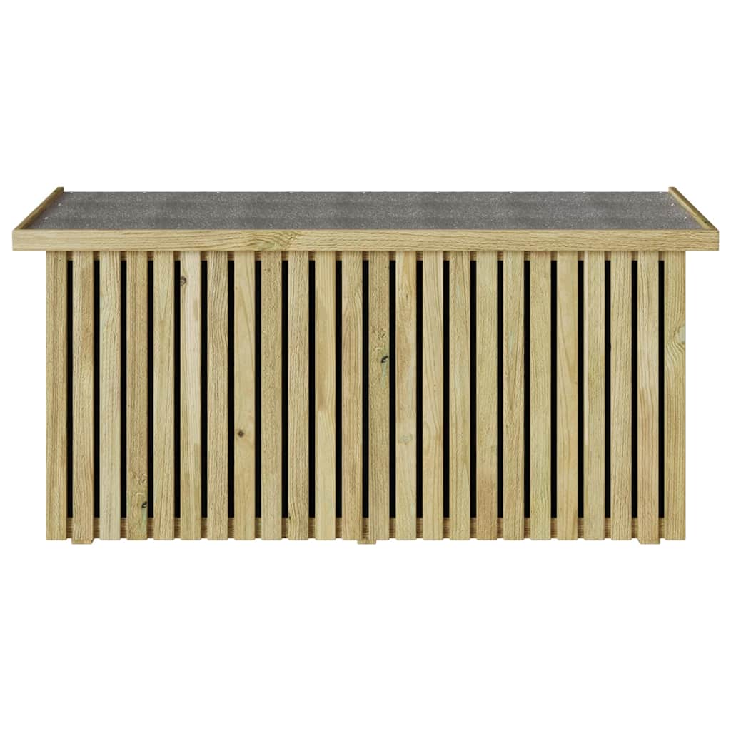 Kutija za spremanje u vrtu Prirodna 119 x 44 x 58,5 cm