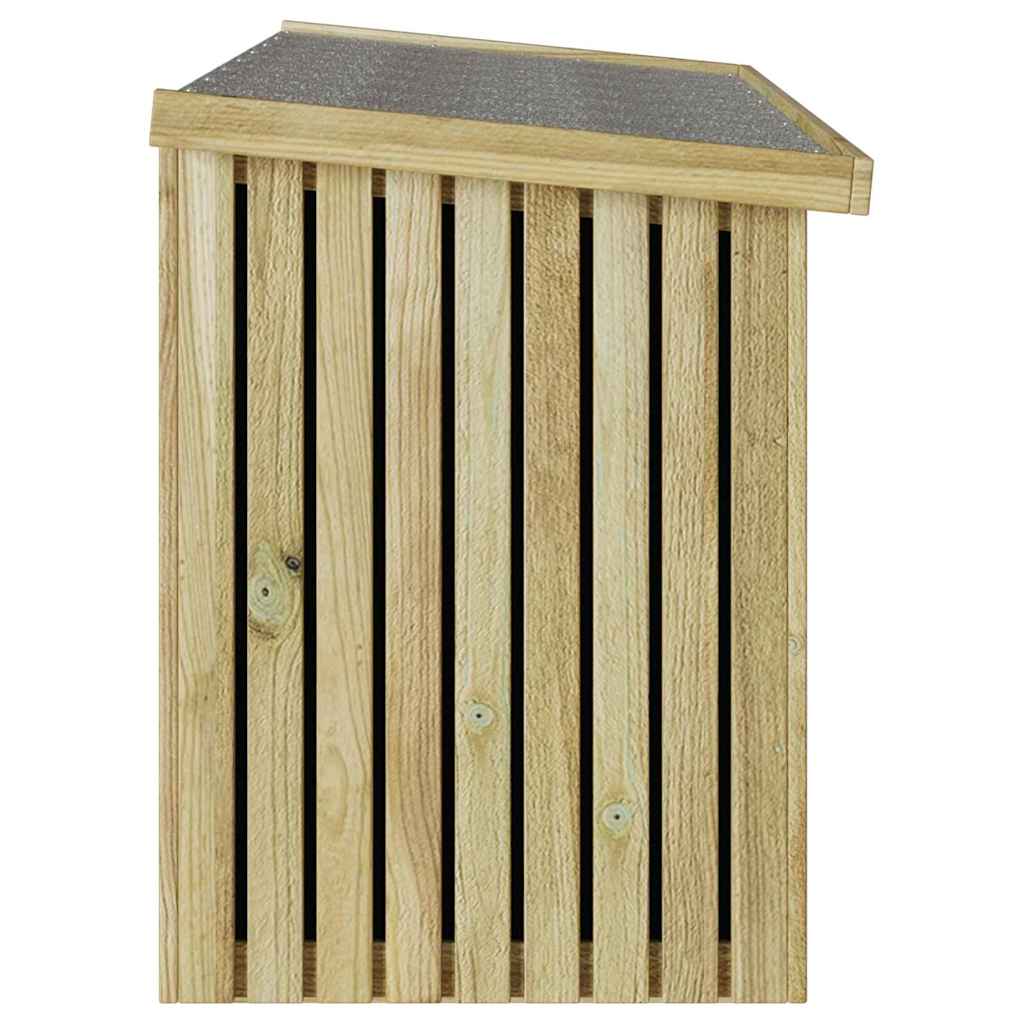 Kutija za spremanje u vrtu Prirodna 119 x 44 x 58,5 cm