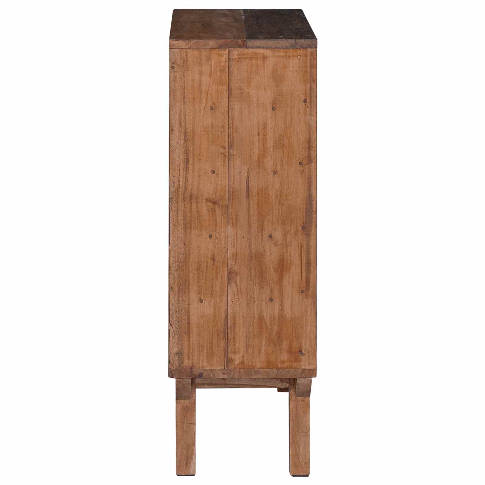 Stalak Smeđa 60 x 30 x 90 cm Čvrsto drvo iz reciklaže