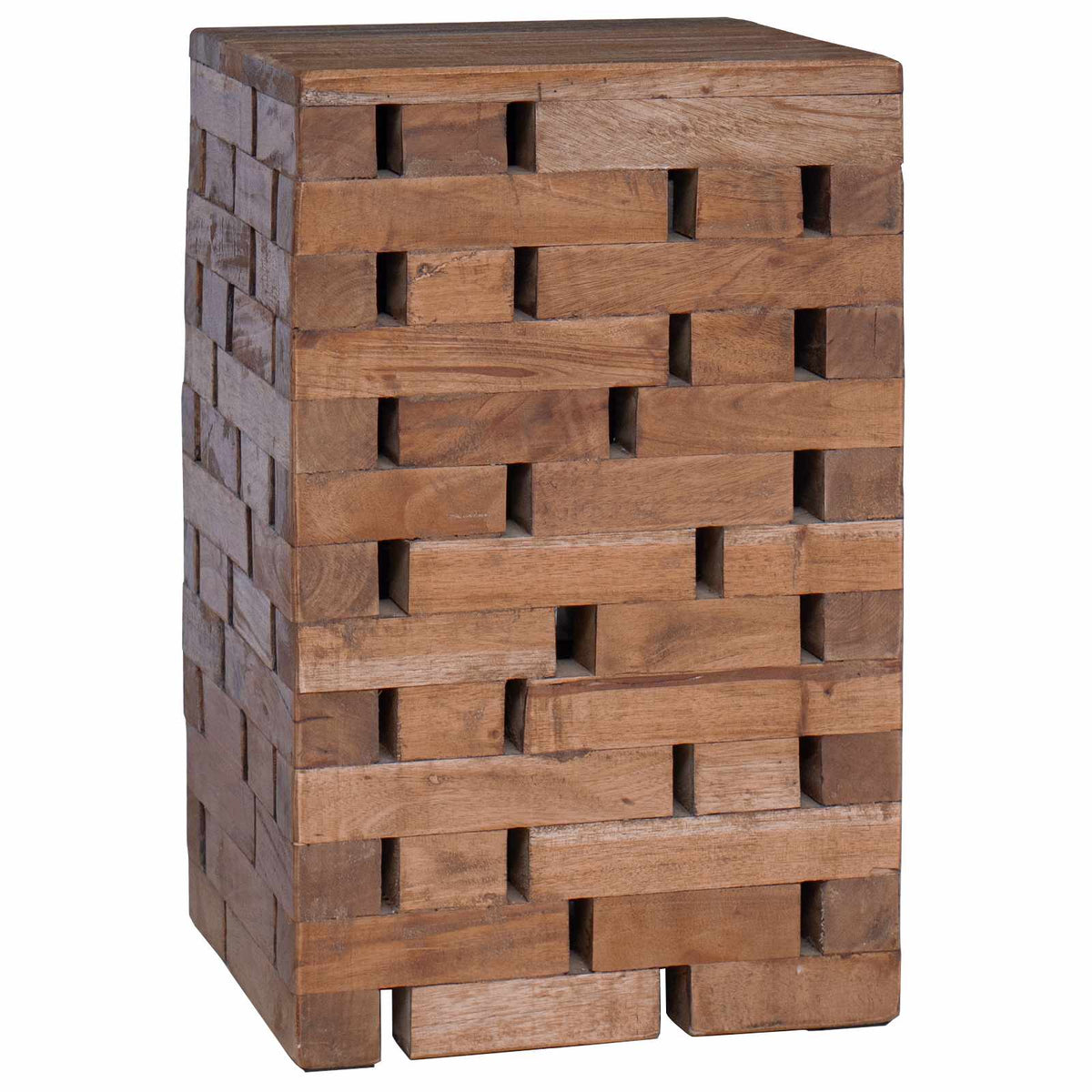 Stolica Prirodna 29 x 29 x 48 cm Čvrsto drvo iz reciklaže