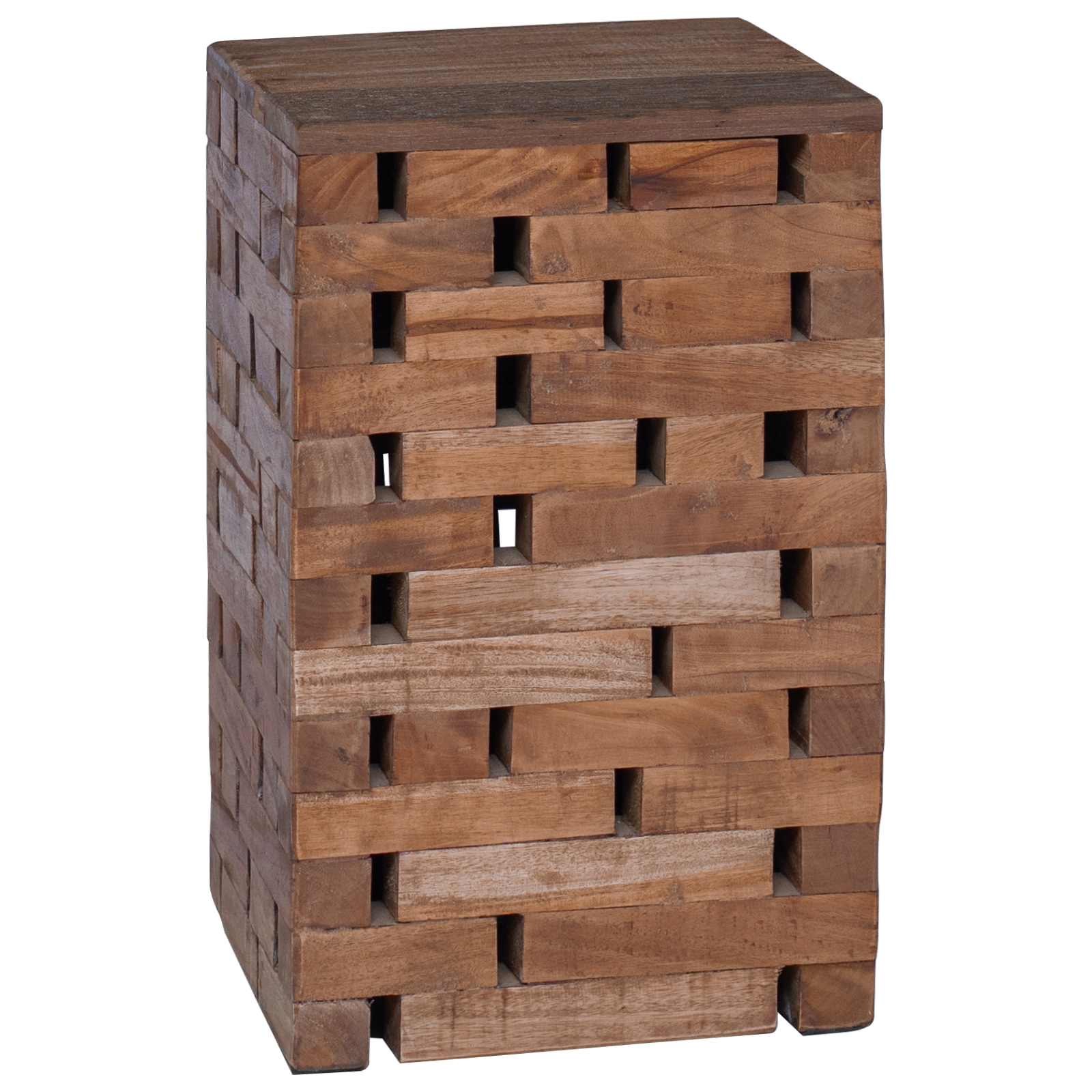 Stolica Prirodna 29 x 29 x 48 cm Čvrsto drvo iz reciklaže