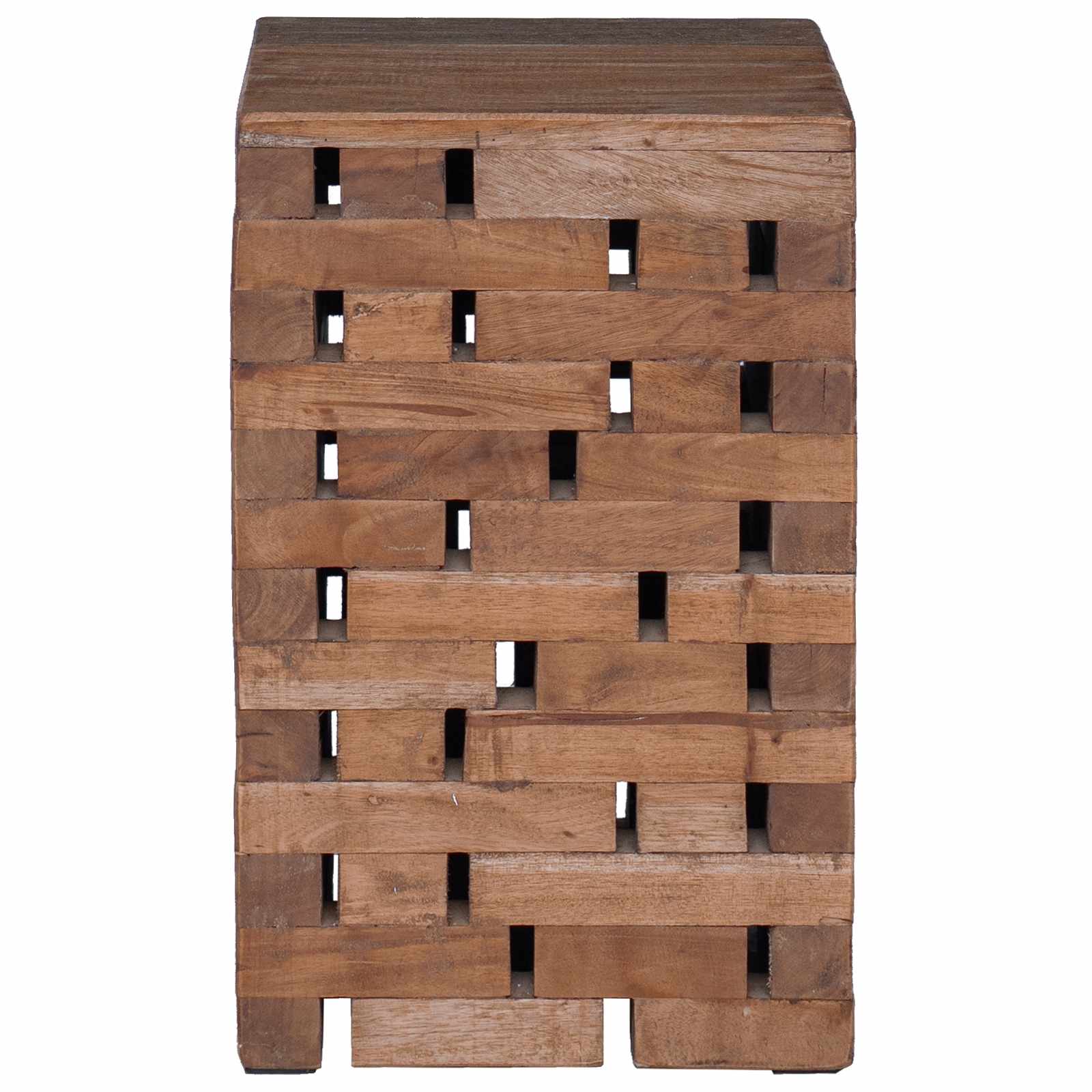 Stolica Prirodna 29 x 29 x 48 cm Čvrsto drvo iz reciklaže