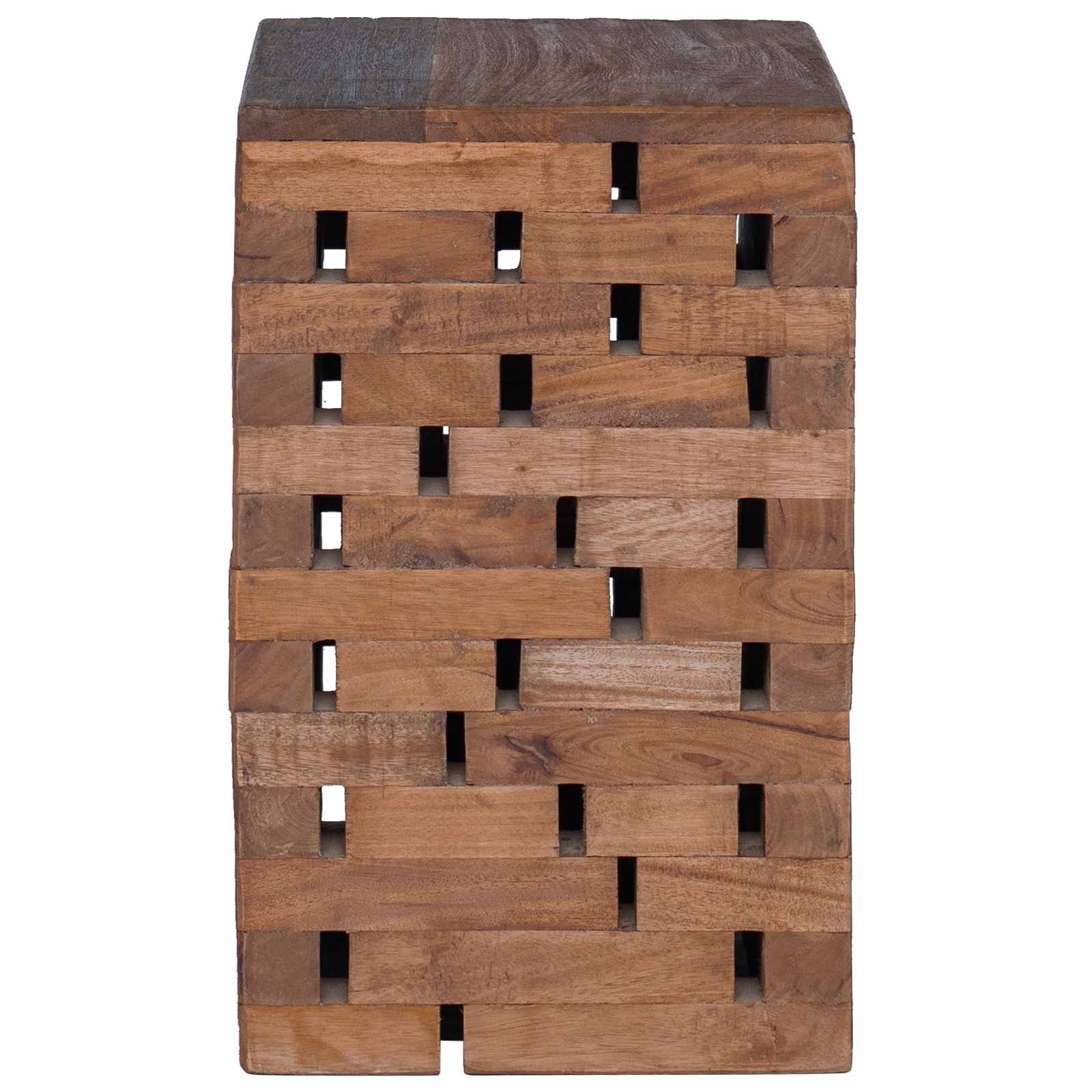 Stolica Prirodna 29 x 29 x 48 cm Čvrsto drvo iz reciklaže