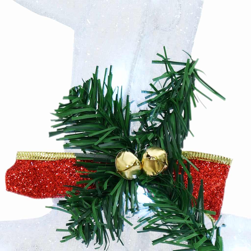 LED Riječni jeleni 4 pcs Bijelo tkanina