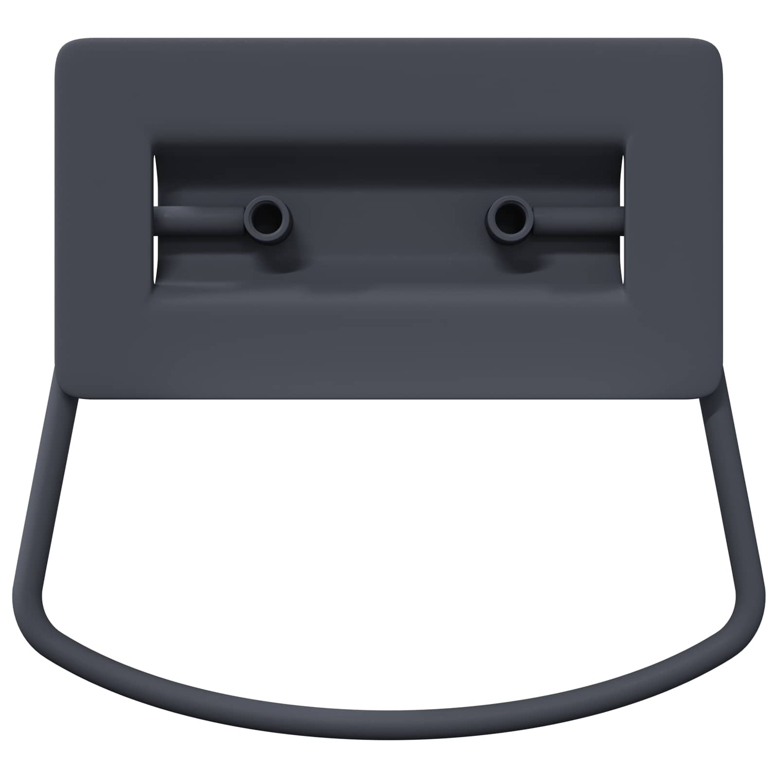 Ručke za ormariće 2 pcs Antracit 85 x 45 mm Metal