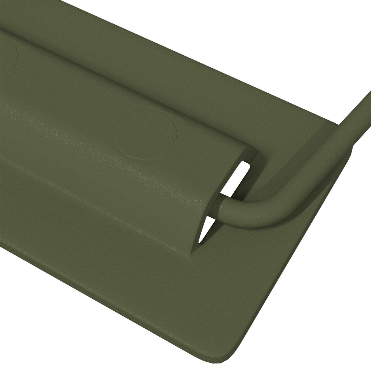 Ručke za ormariće 2 pcs Maslinasto zelena 85 x 45 mm Metal