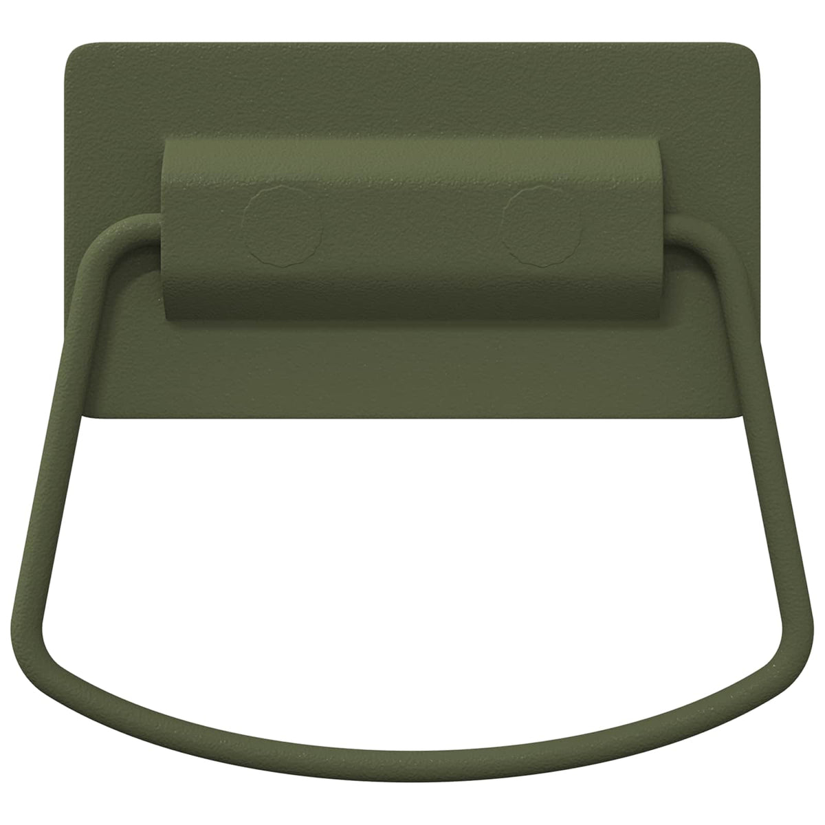 Ručke za ormariće 2 pcs Maslinasto zelena 85 x 45 mm Metal