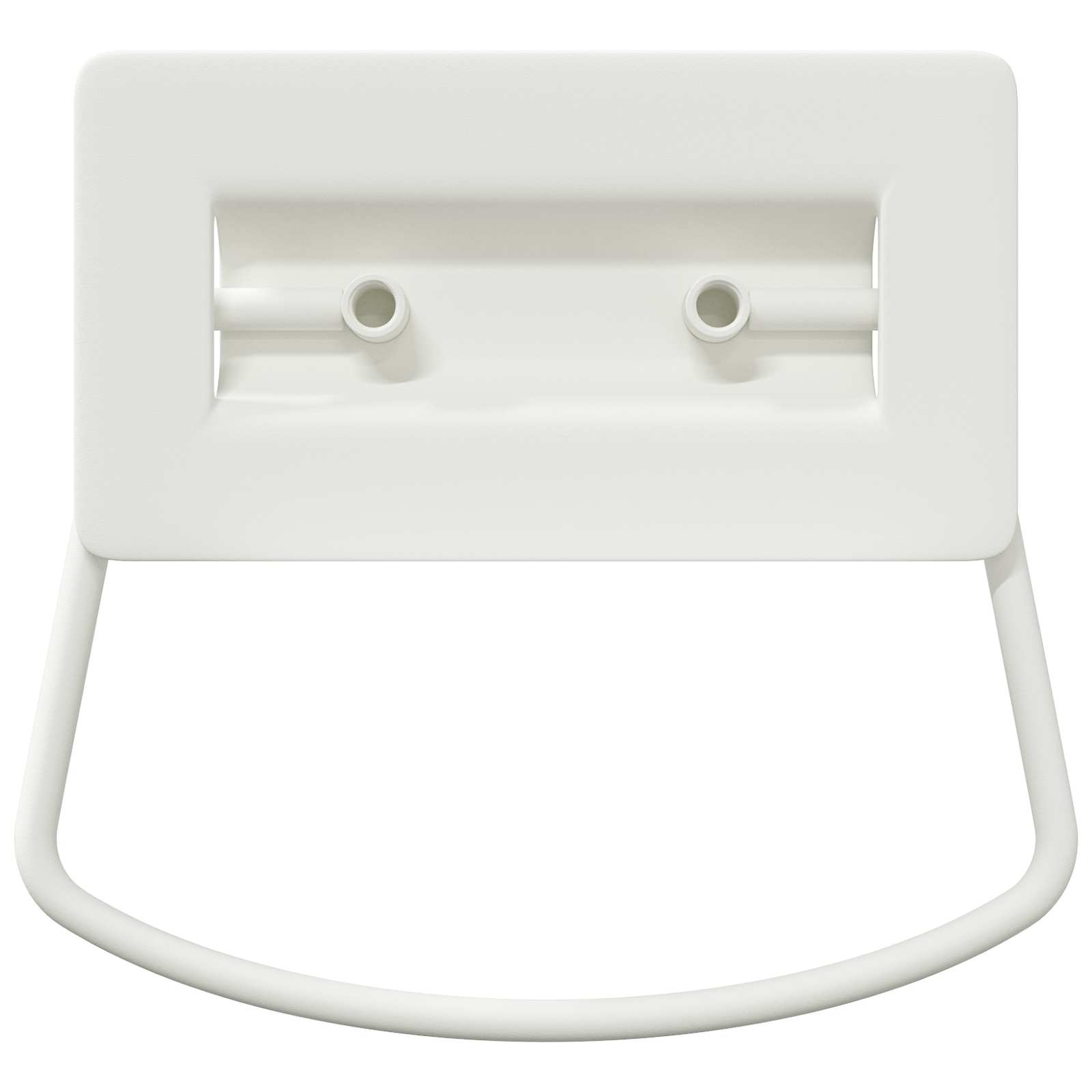 Ručke za ormariće 2 pcs Bijelo 85 x 45 mm Metal