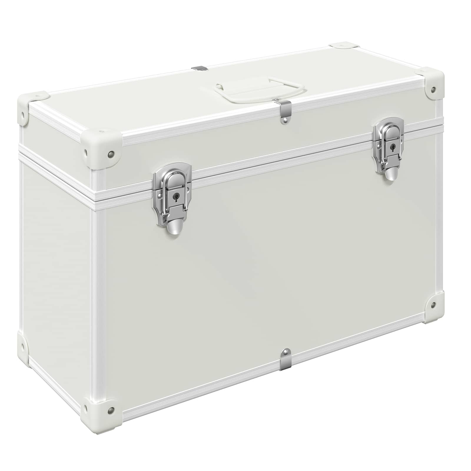 Ručke za ormariće 12 pcs Bijelo 85 x 45 mm Metal