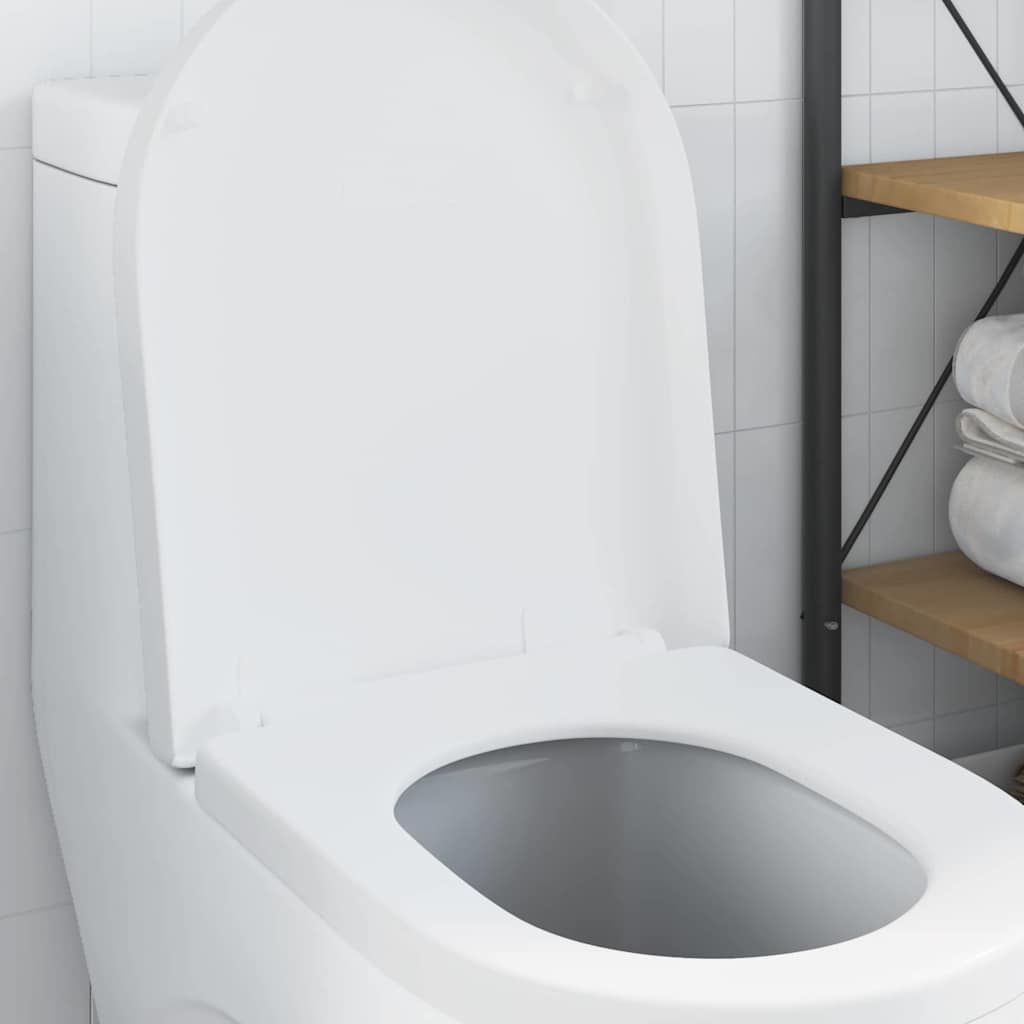 WC daska Podesiva Bijelo 48 x 36,5 x 4,5 cm Polipropilen