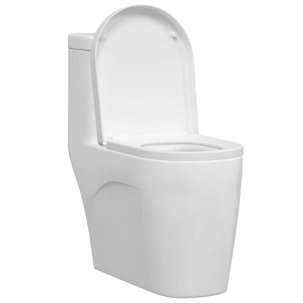 WC daska Podesiva Bijelo 48 x 36,5 x 4,5 cm Polipropilen