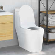 WC daska Podesiva Bijeli 50 x 36,5 x 5 cm Polipropilen
