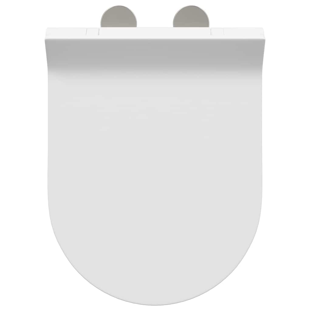 WC daska Podesiva Bijeli 50 x 36,5 x 5 cm Polipropilen