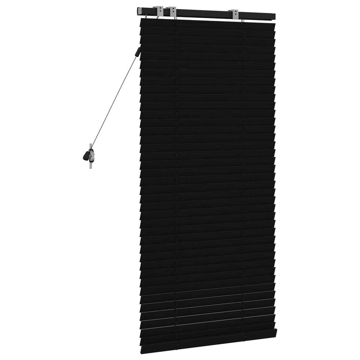 Venecijanska roleta Crna 55 x 130 cm 35 mm