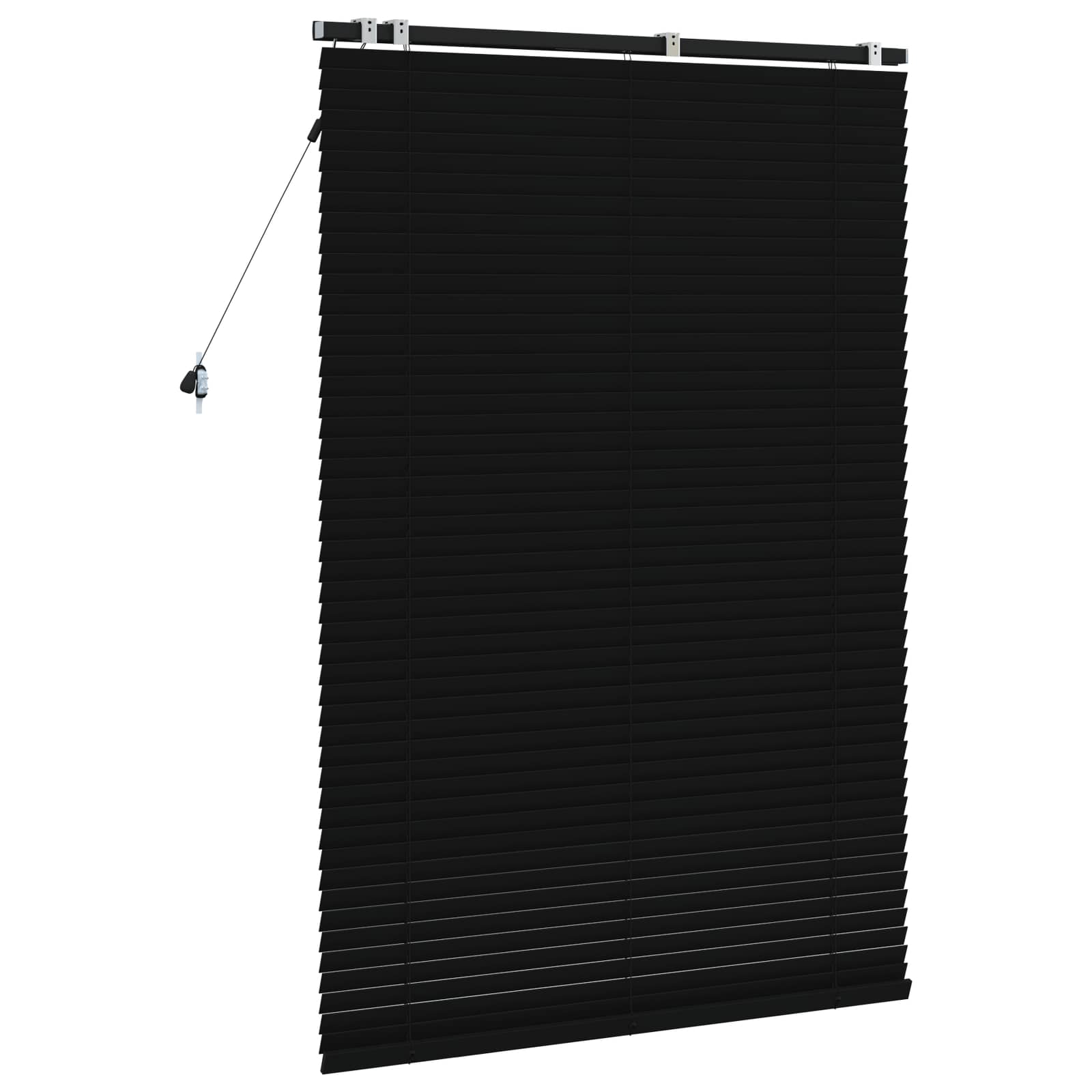 Venecijanska roleta Crna 120 x 160 cm 35 mm