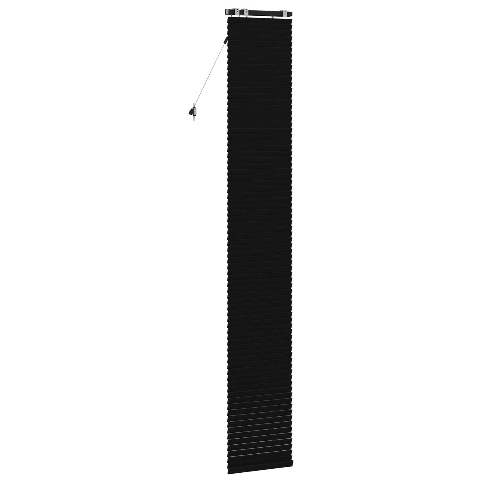 Venecijanska roleta Crna 50 x 250 cm 35 mm