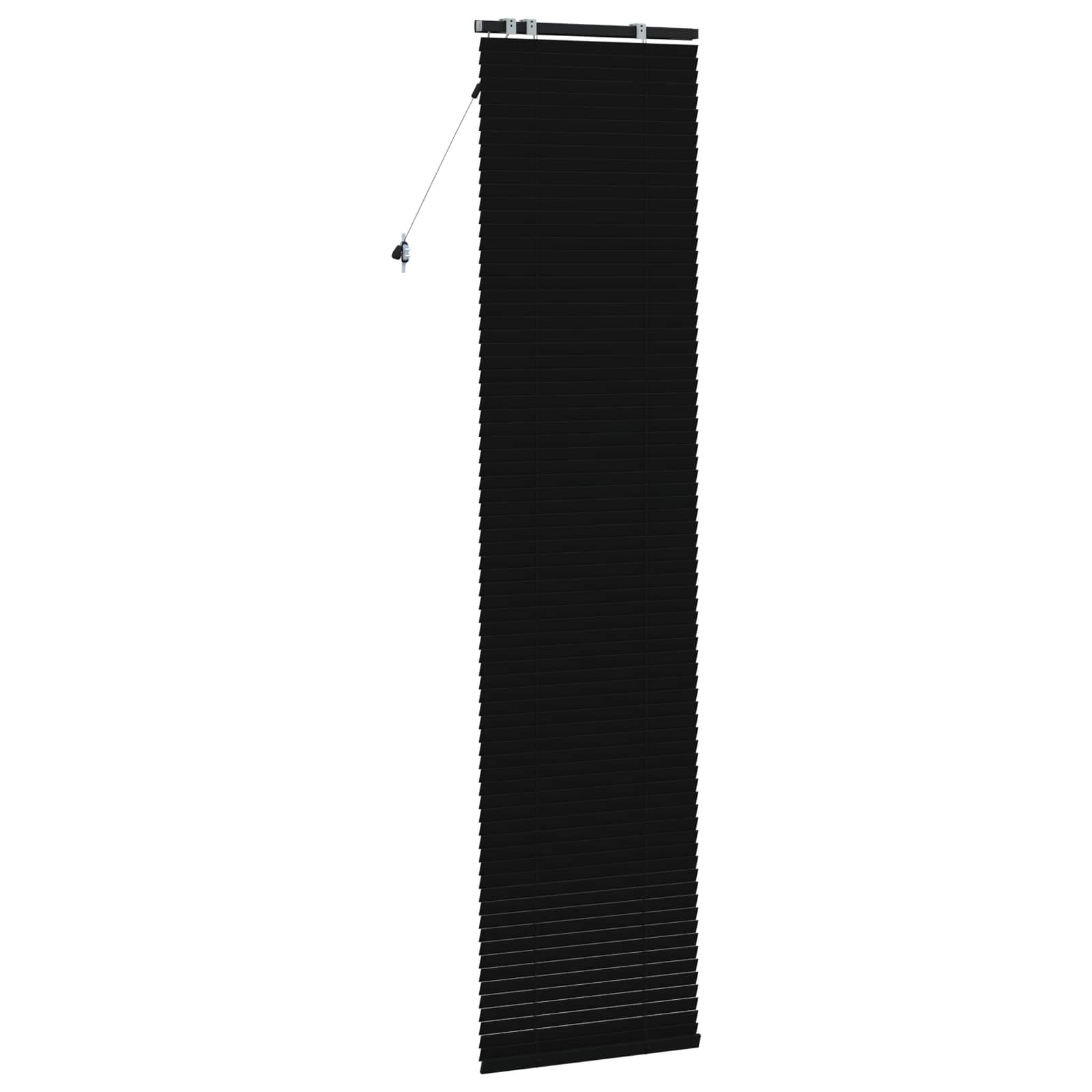 Venecijanska roleta Crna 60 x 250 cm 35 mm