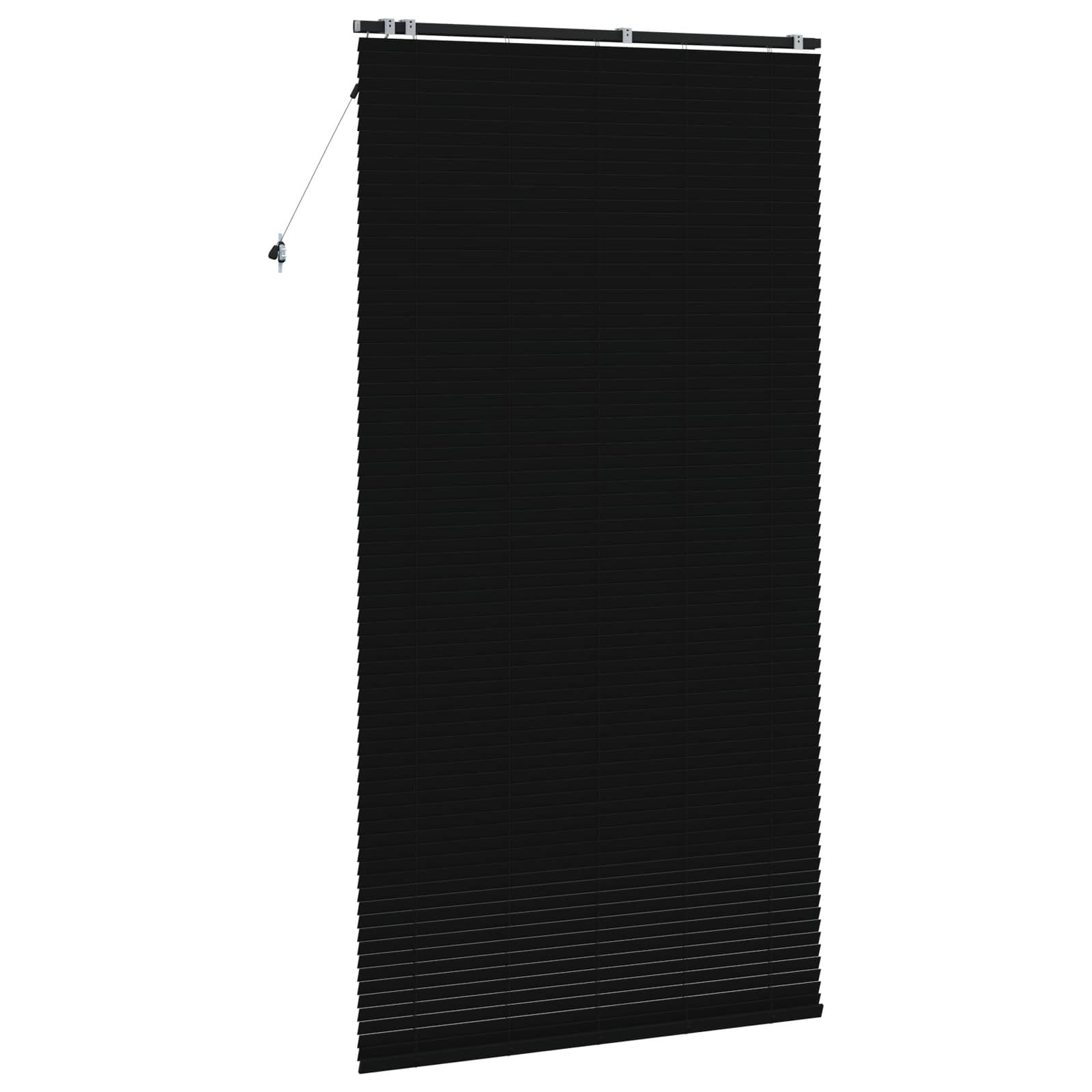 Venecijanska roleta Crna 125 x 250 cm 35 mm