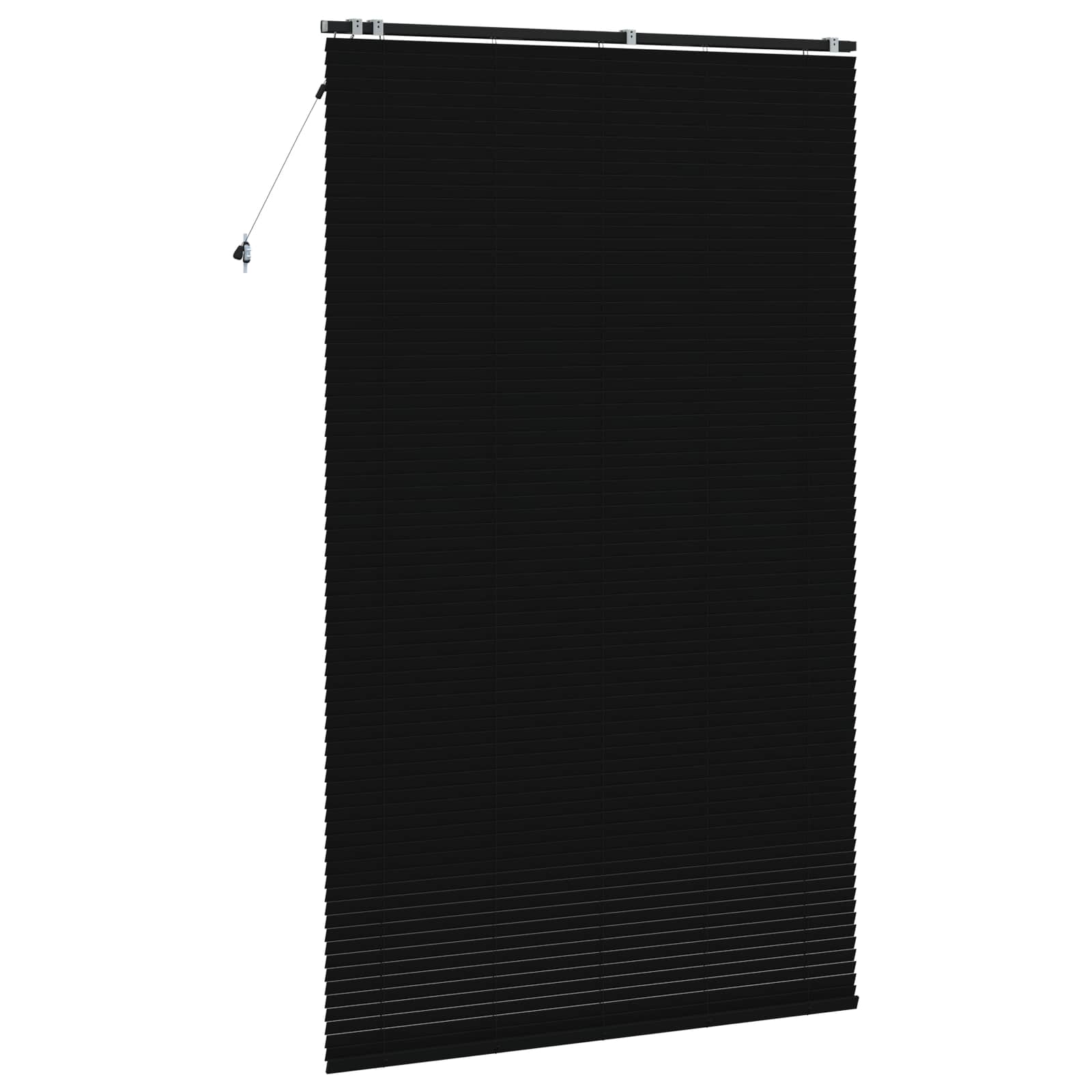 Venecijanska roleta Crna 160 x 250 cm 35 mm