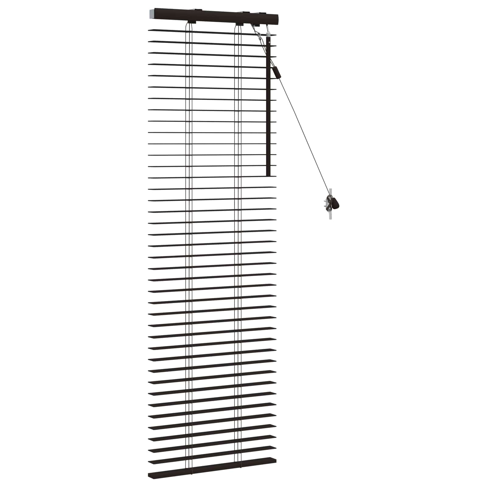 Venecijanska roleta Tamno smeđa 45 x 130 cm 35 mm