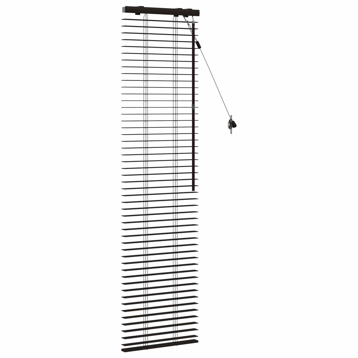 Venecijanska roleta Tamno smeđa 50 x 160 cm 35 mm