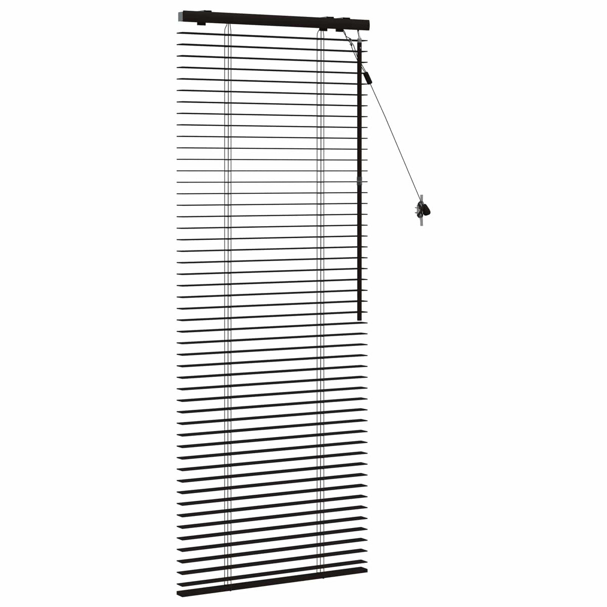 Venecijanska roleta Tamno smeđa 65 x 160 cm 35 mm