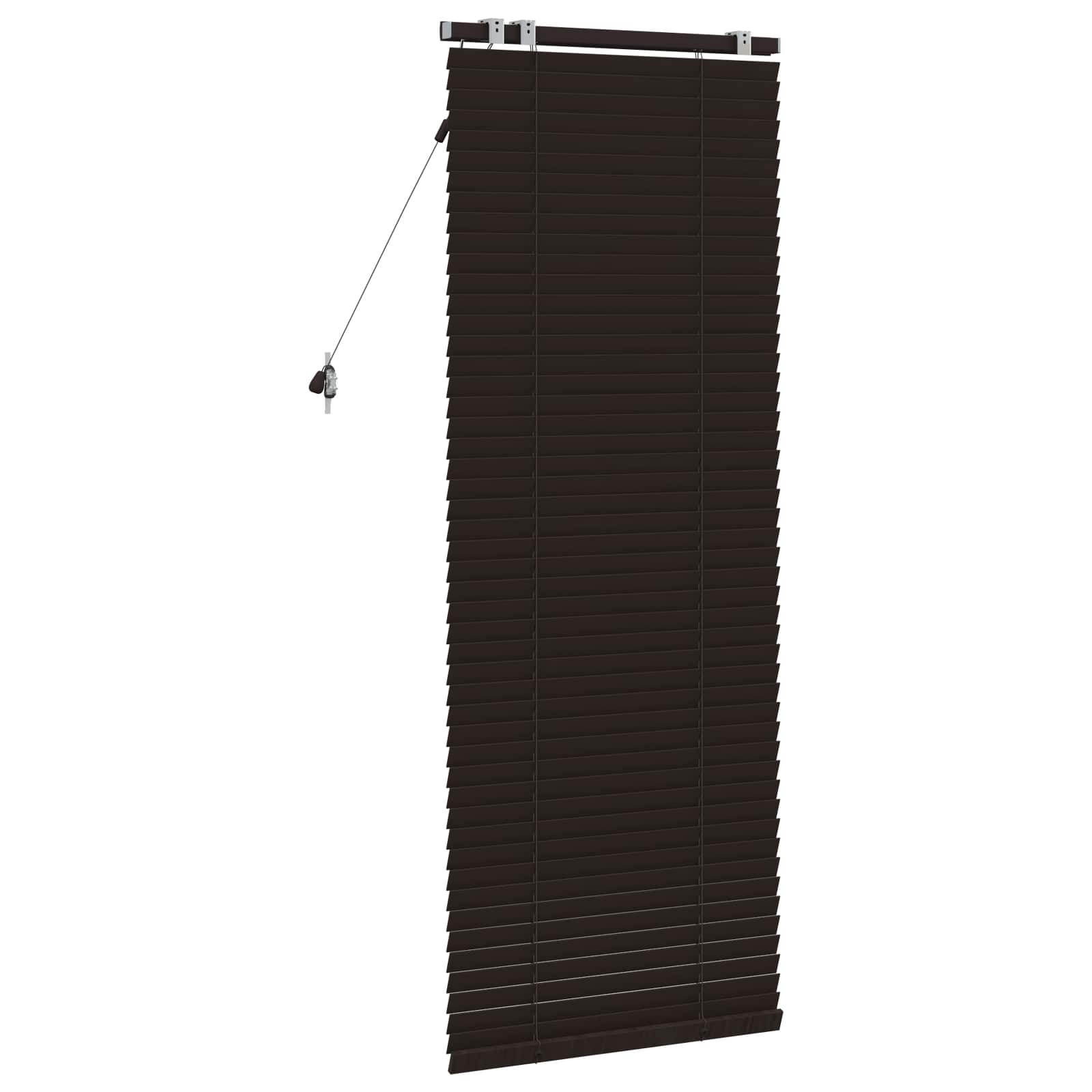 Venecijanska roleta Tamno smeđa 65 x 160 cm 35 mm