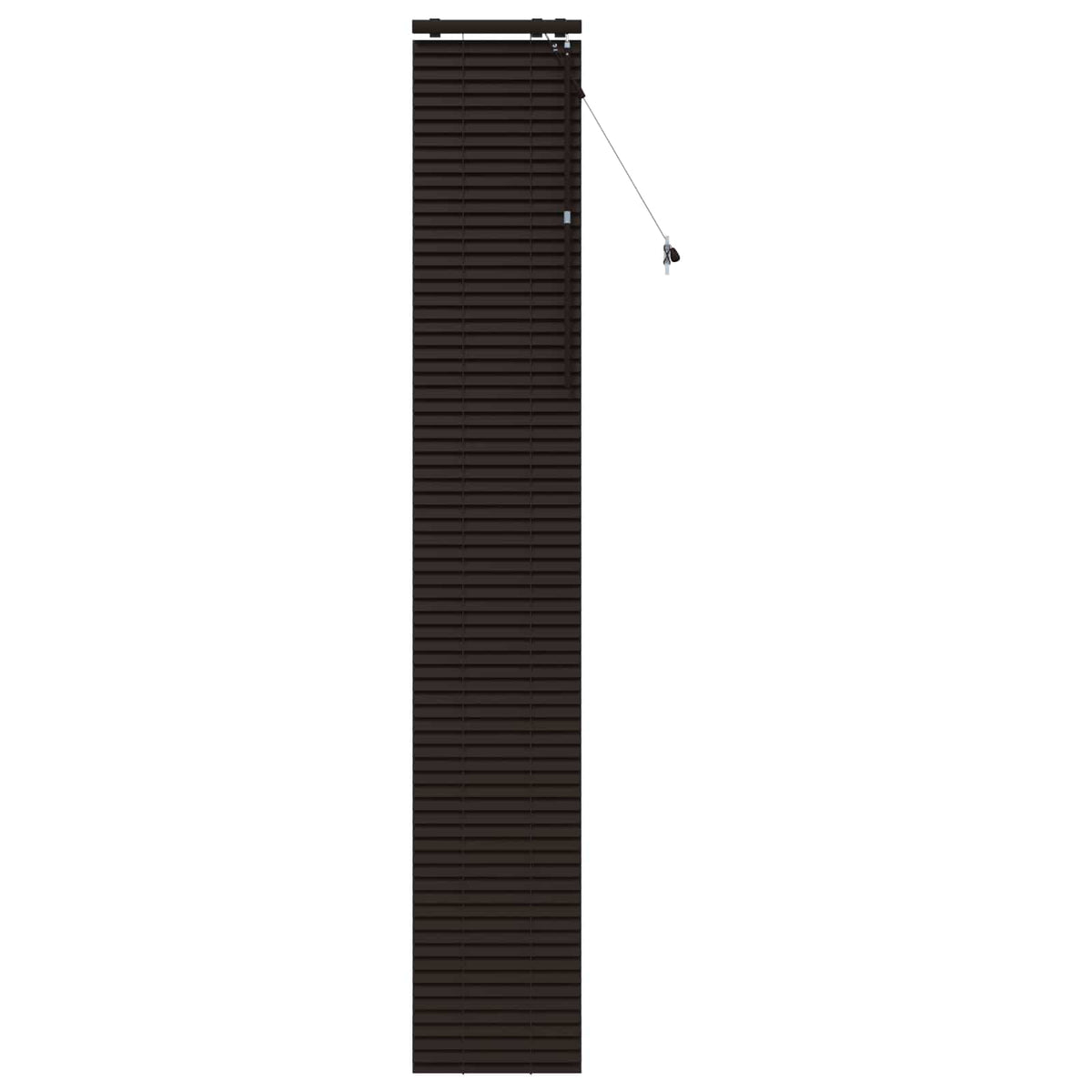 Venecijanska roleta Tamno smeđa 50 x 250 cm 35 mm