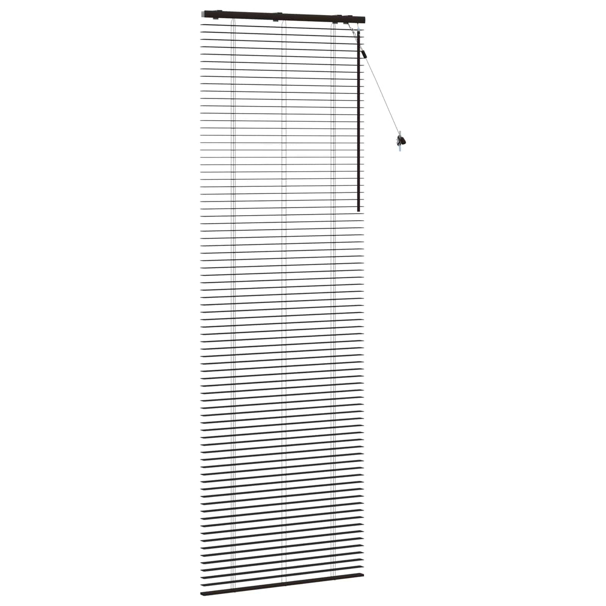 Venecijanska roleta Tamno smeđa 95 x 250 cm 35 mm
