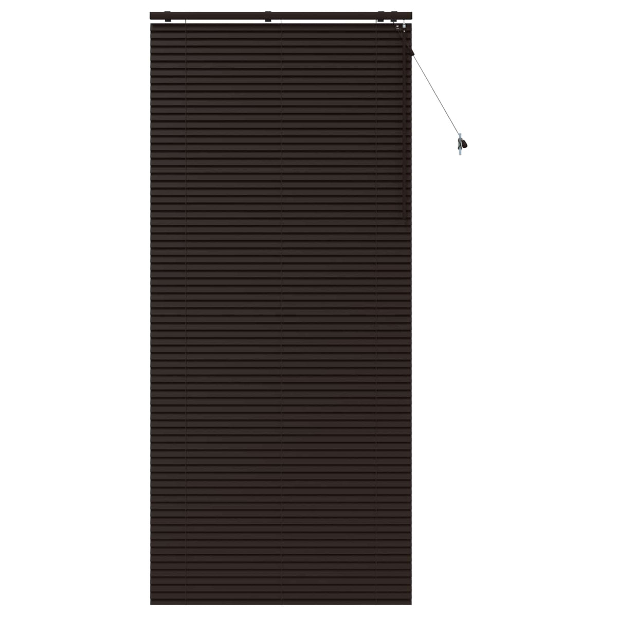 Venecijanska roleta Tamno smeđa 100 x 250 cm 35 mm