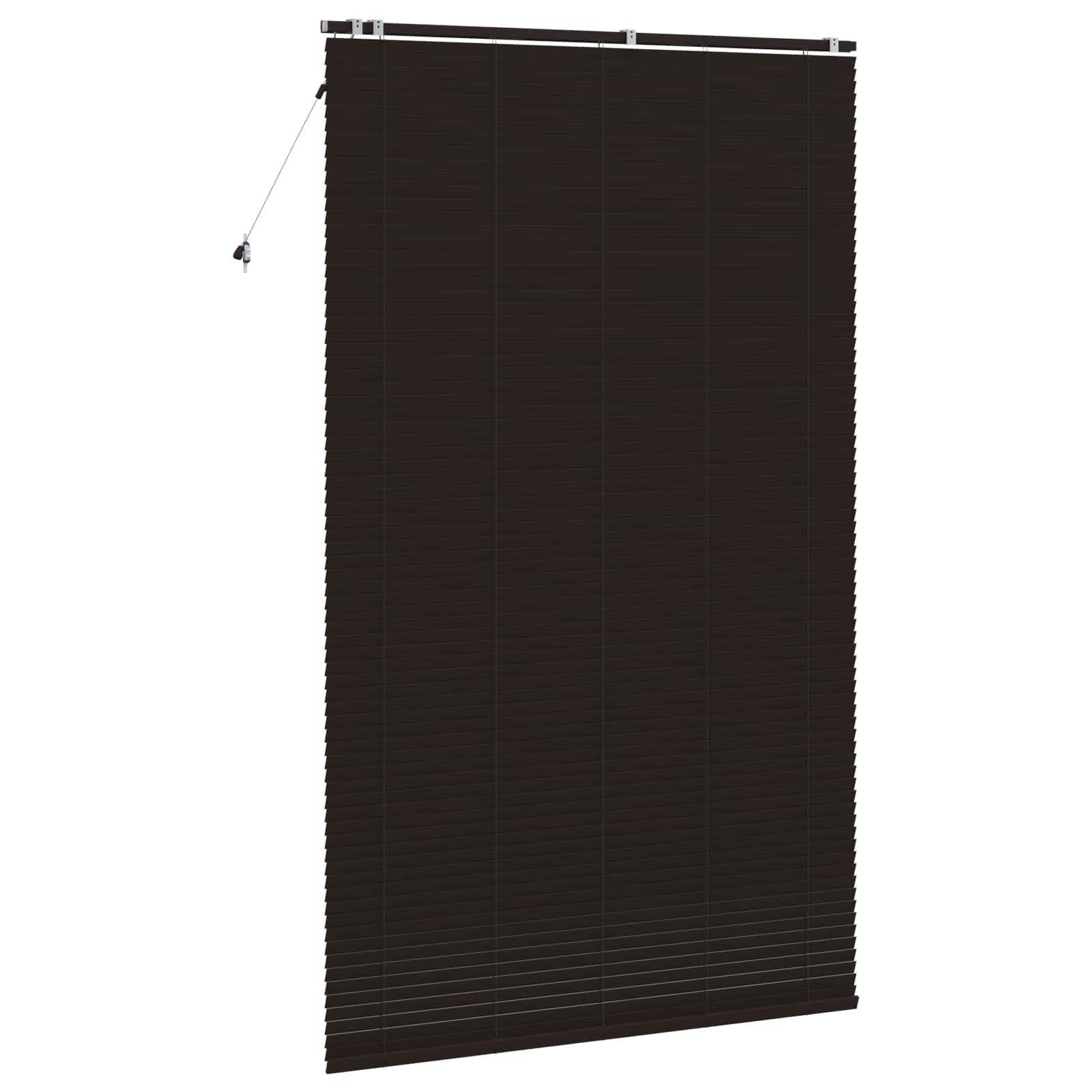 Venecijanska roleta Tamno smeđa 150 x 250 cm 35 mm