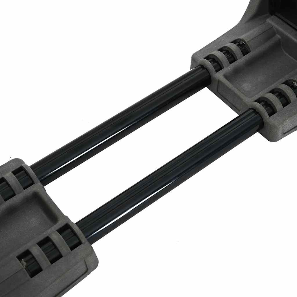 Naslon za pucanje Podesiva Siva 46 x 14 x 19,5 cm Plastika