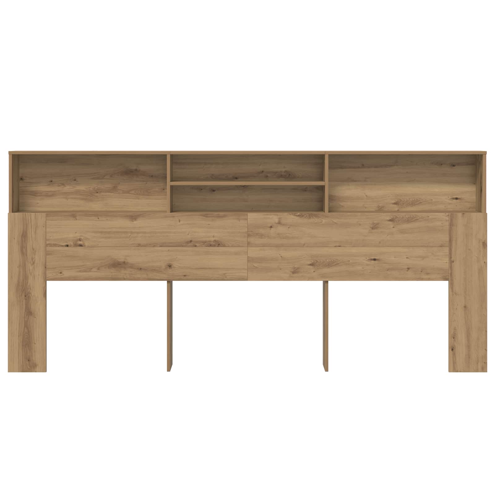 Glava kreveta s ormarićem Umjetnički hrast 220 x 19 x 101,5 cm