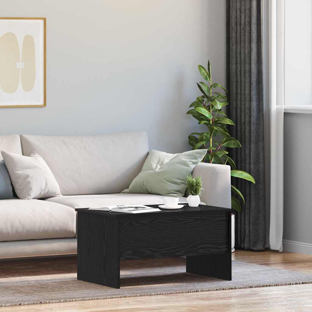 Kava Stol Crni hrast 102 x 50,5 x 46,5 cm Konstruirano drvo
