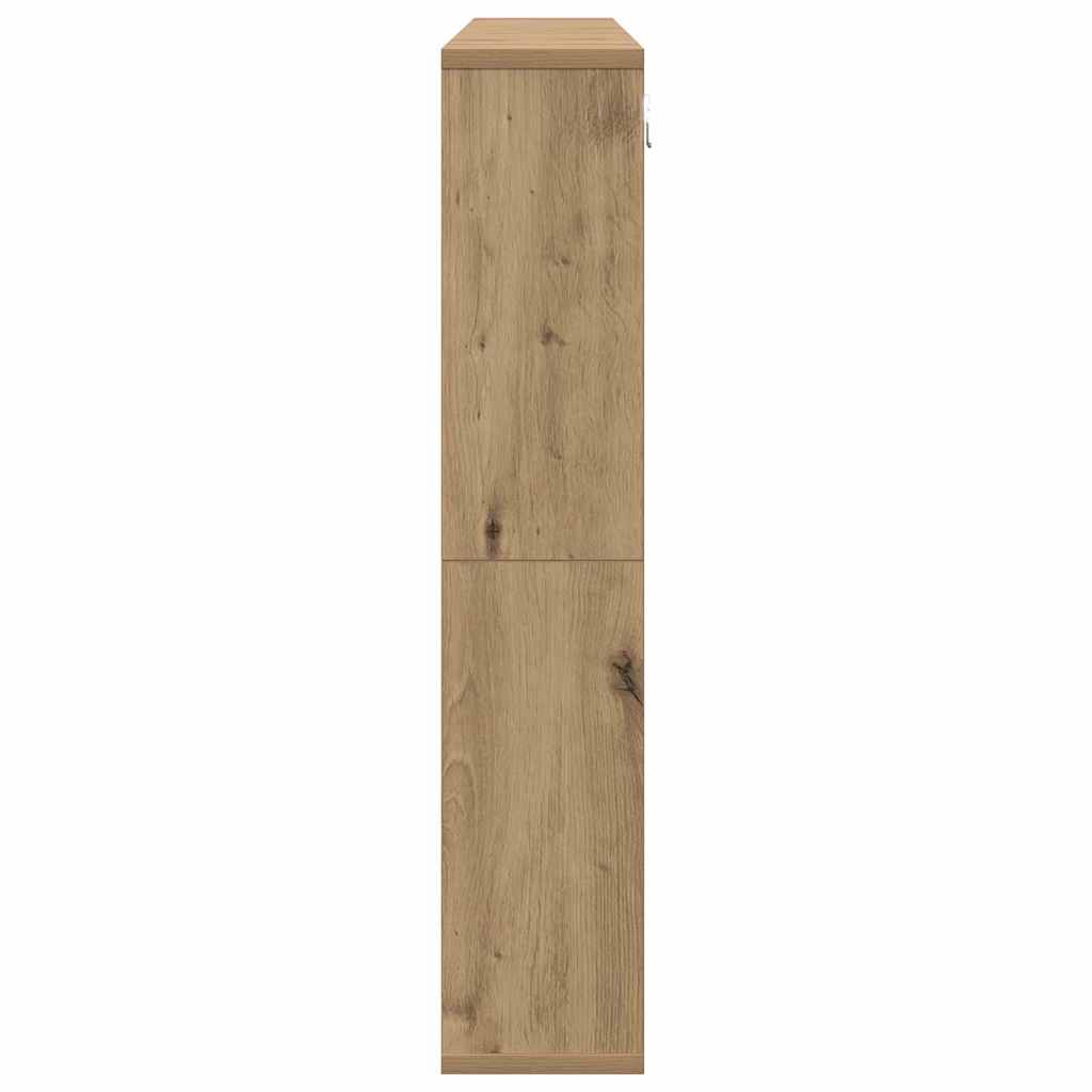 Ogledalo ormar s policom Umjetnički hrast 91 x 15 x 76,5 cm