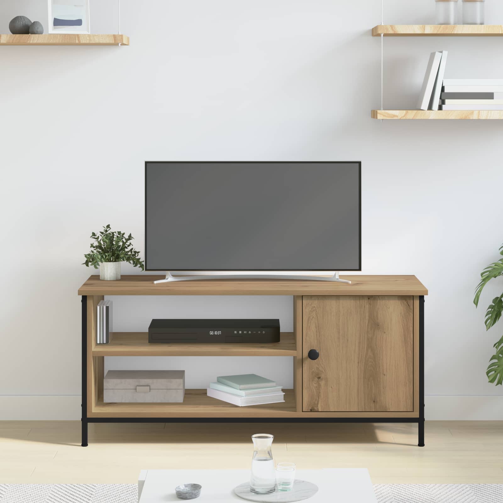 TV ormar Umjetnički hrast 100 x 40 x 45 cm Konstruirano drvo