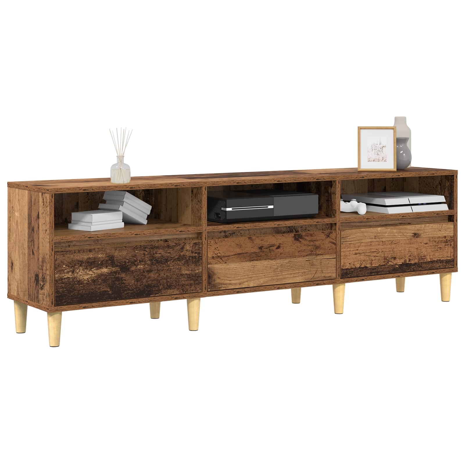 TV ormar Staro drvo 150 x 30 x 45 cm Konstruirano drvo