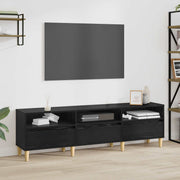 TV ormar Crni hrast 150 x 30 x 45 cm Konstruirano drvo