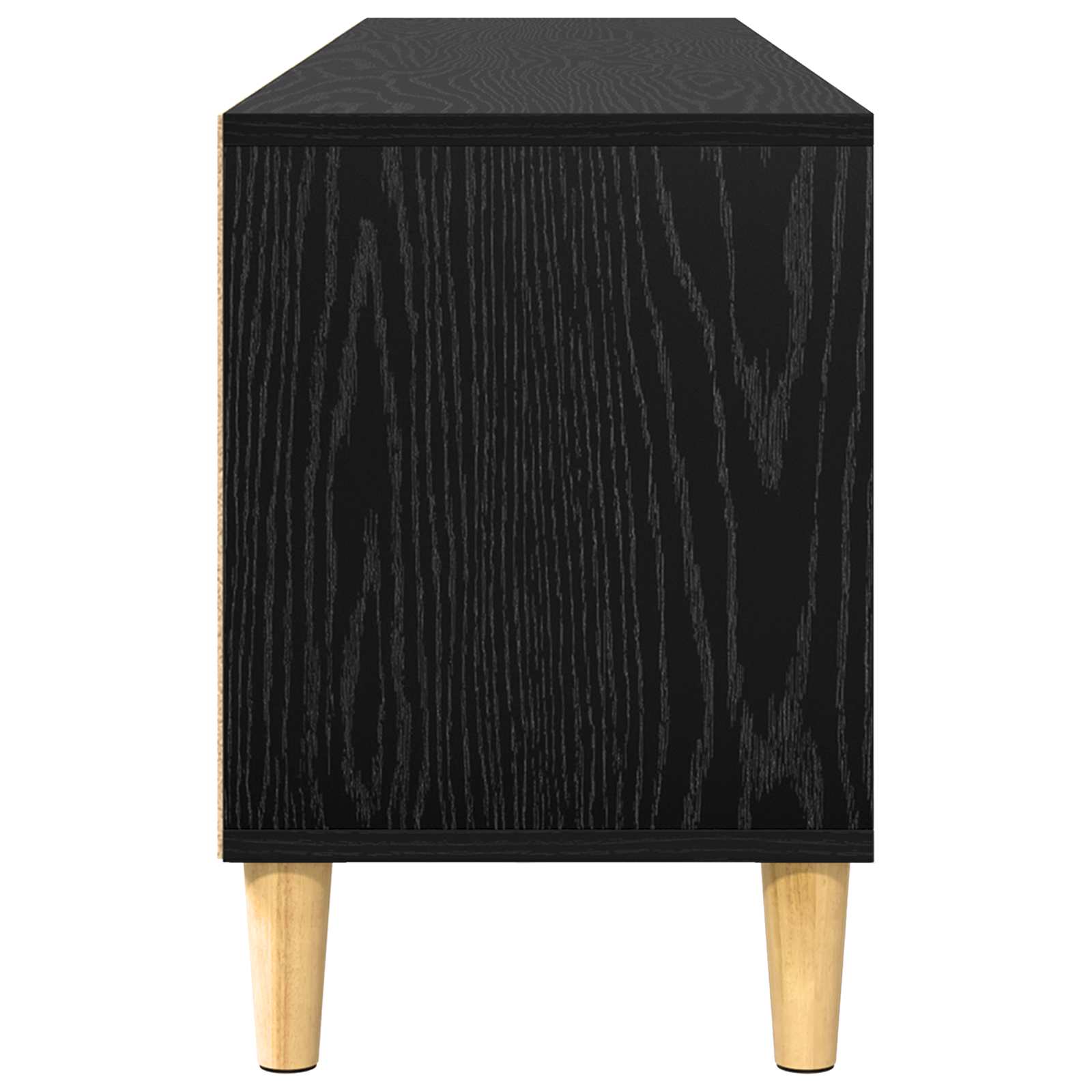 TV ormar Crni hrast 150 x 30 x 45 cm Konstruirano drvo