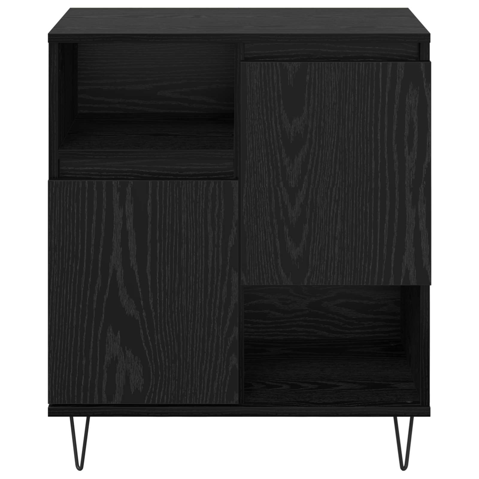 Kreveta Crni hrast 60 x 35 x 70 cm
